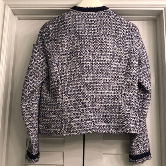 Lucky Brand Tweed Zip Blazer - Picture 6 of 6